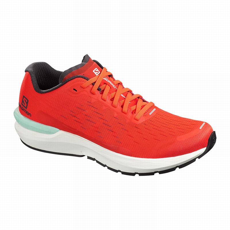 Salomon Singapore Mens Running Shoes - SONIC 3 BALANCE Red | 52179-LDWJ